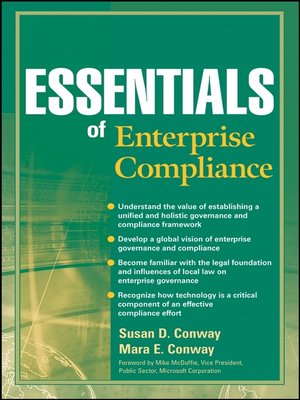 cover image of Essentials of Enterprise Compliance